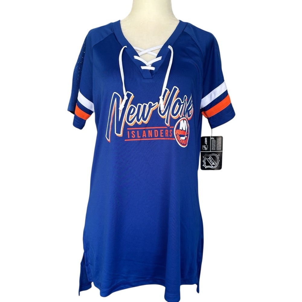 NHL NWT New York Islanders Jersey Tee Medium